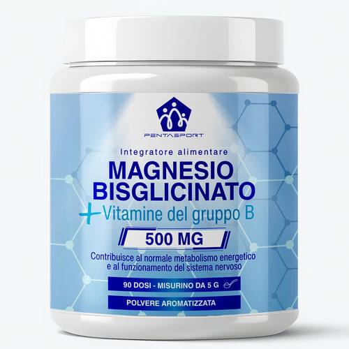 Magnesio bisglicinato 500mg - magnesio,