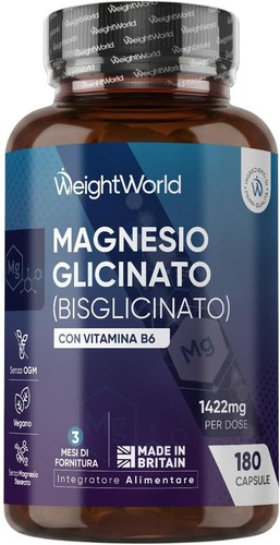 Magnesio bisglicinato 1422mg - bisglicinato,,