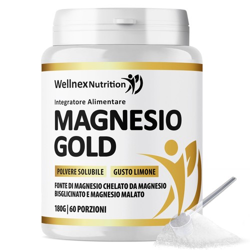 Magnesio gold bisglicinato - magnesio,