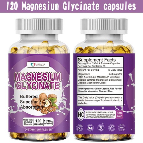 1330mg glicinato magnesio - 1330mg,