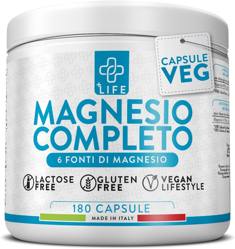 Magnesio completo capsule 180 - magnesio,