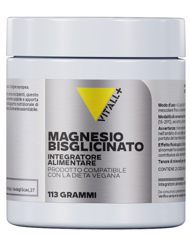 Magnesio bisglicinato 113g - bisglicinato,